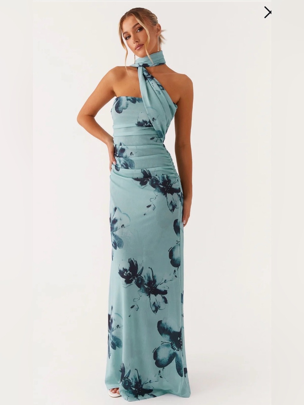 β¨ Peppermayo Floral Mesh Maxi Dress - Size S / US 4 (Like New) β¨ - Picture 2 of 16
